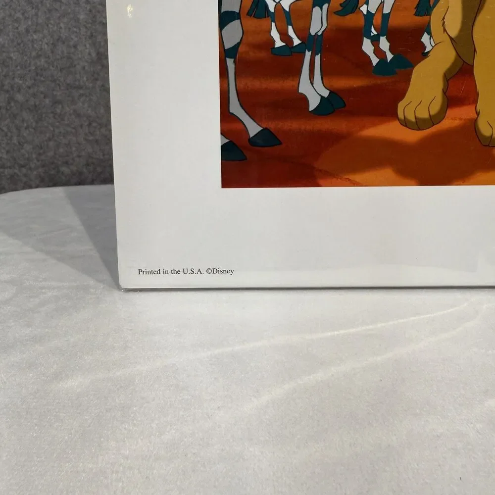 Exclusive‎ Disney Store The Lion King Special Edition Lithograph Dancing